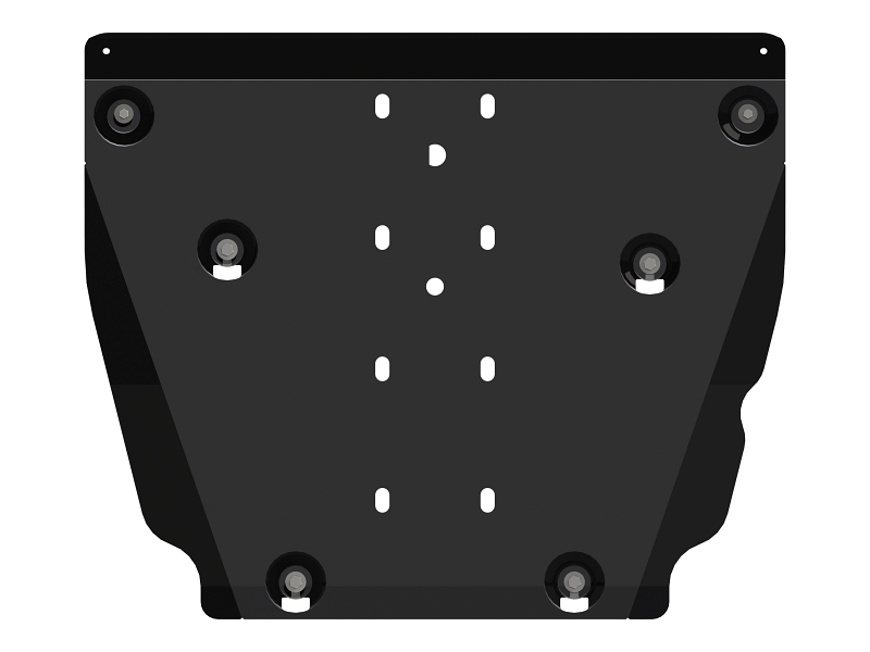 Защита картера для KIA Stinger  2018 -, V-2.0T AT AWD, RWD ; 3,3T AT AWD, RWD , Sheriff, сталь 2,0 мм, арт. 11.3621 V3