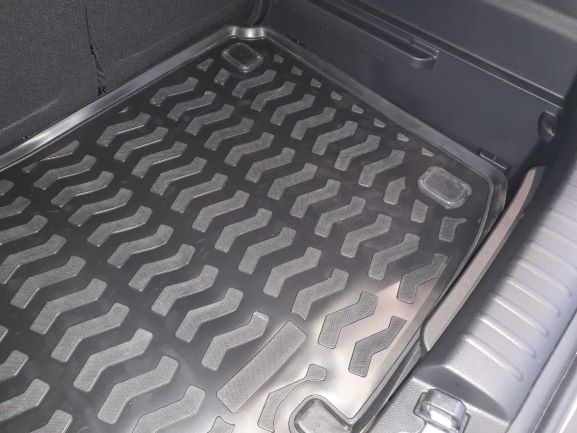 Ковер багажный модельный (высокий борт) для Kia Soul (SK3) (2019-) , нижний, Элерон, арт. 70857