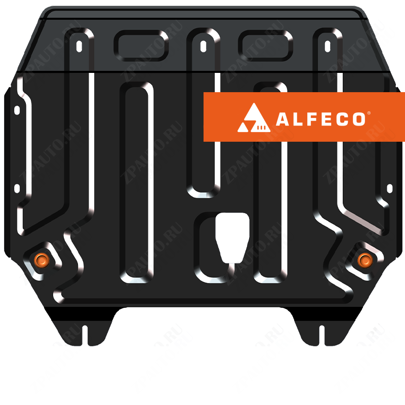 Защита  картера и КПП Kia Picanto II (TA) 2011-2017 V-all , ALFeco, сталь 2мм, арт. ALF1126st