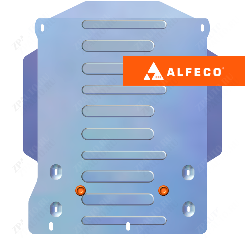 Защита  КПП Mitsubishi Pajero Mini II 1998-2012 V-0,7 , ALFeco, алюминий 4мм, арт. ALF14411al