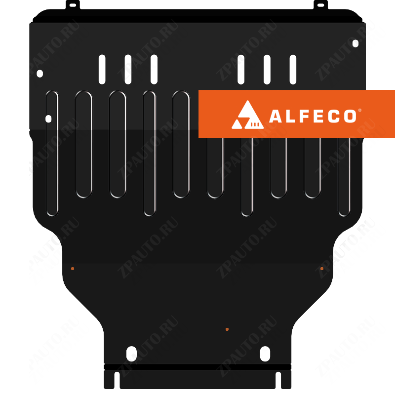 Защита  картера и КПП Ford Transit FWD 2006-2014 V-2,2 , ALFeco, сталь 2мм, арт. ALF0712st