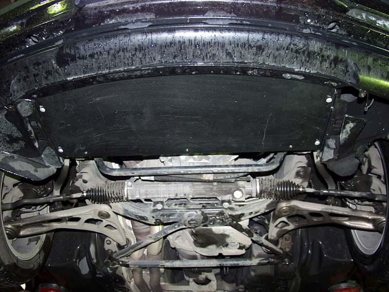 Защита картера для BMW 3 Series  1998 - 2001, V-1,6; 1,8; 2,0; 2,3, Sheriff, сталь 2,0 мм, арт. 03.0326