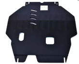 Защита  картера и кпп для Mitsubishi Outlander 2012-2015  V-3,0 , ALFeco, сталь 2мм, арт. ALF1435st