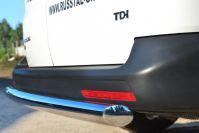 Защита заднего бампера d57 для Volkswagen Transporter T5 2010, Slitkoff VTKZ-001400