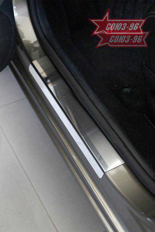 Накладка на внутренние пороги без логотипа для Citroen C4 Picasso 2012, Союз-96 CC4P.31.3735