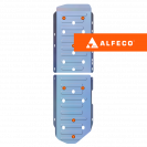 Haval H5 Pro 2023- V-2.0D 8AT 4WD (150 л.с.) защита топливного бака (2 части), ALFeco, алюминий, 4 мм, арт. ALF5513al