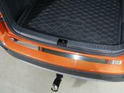 Накладка на задний бампер (лист зеркальный) для автомобиля Volkswagen Taos 2021- арт. VWTAO21-10