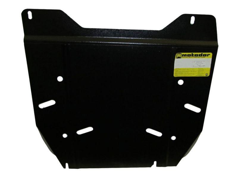 Защита двигателя, кпп, рк стальная Motodor для Nissan Navara III 2004-2010- (2 мм, сталь), 01450