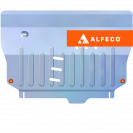 Защита  картера и КПП Toyota Yaris 2019-2023 V-1,5 CVT AWD , ALFeco, алюминий 4мм, арт. ALF24136al