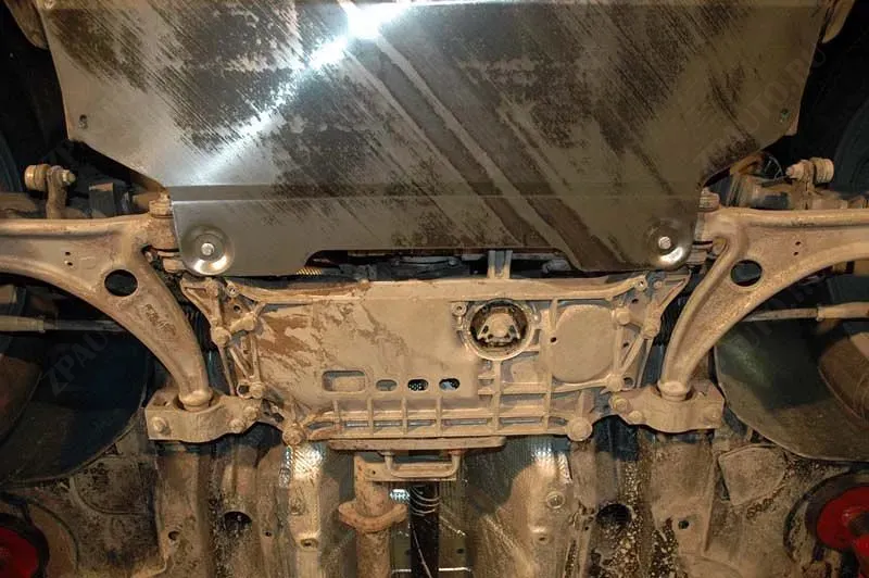 Защита картера и КПП для VOLKSWAGEN Tiguan  2009 - , V-1.4; 2.0; 2.0TDI, Sheriff, алюминий 4 мм, арт. 26.2612