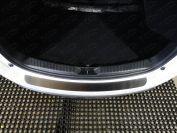 Накладка на задний бампер (лист шлифованный) для автомобиля Mazda CX-5 2017-