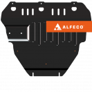 Защита  картера и КПП Volvo V50 2003-2012 V-all , ALFeco, сталь 2мм, арт. ALF2701st-2