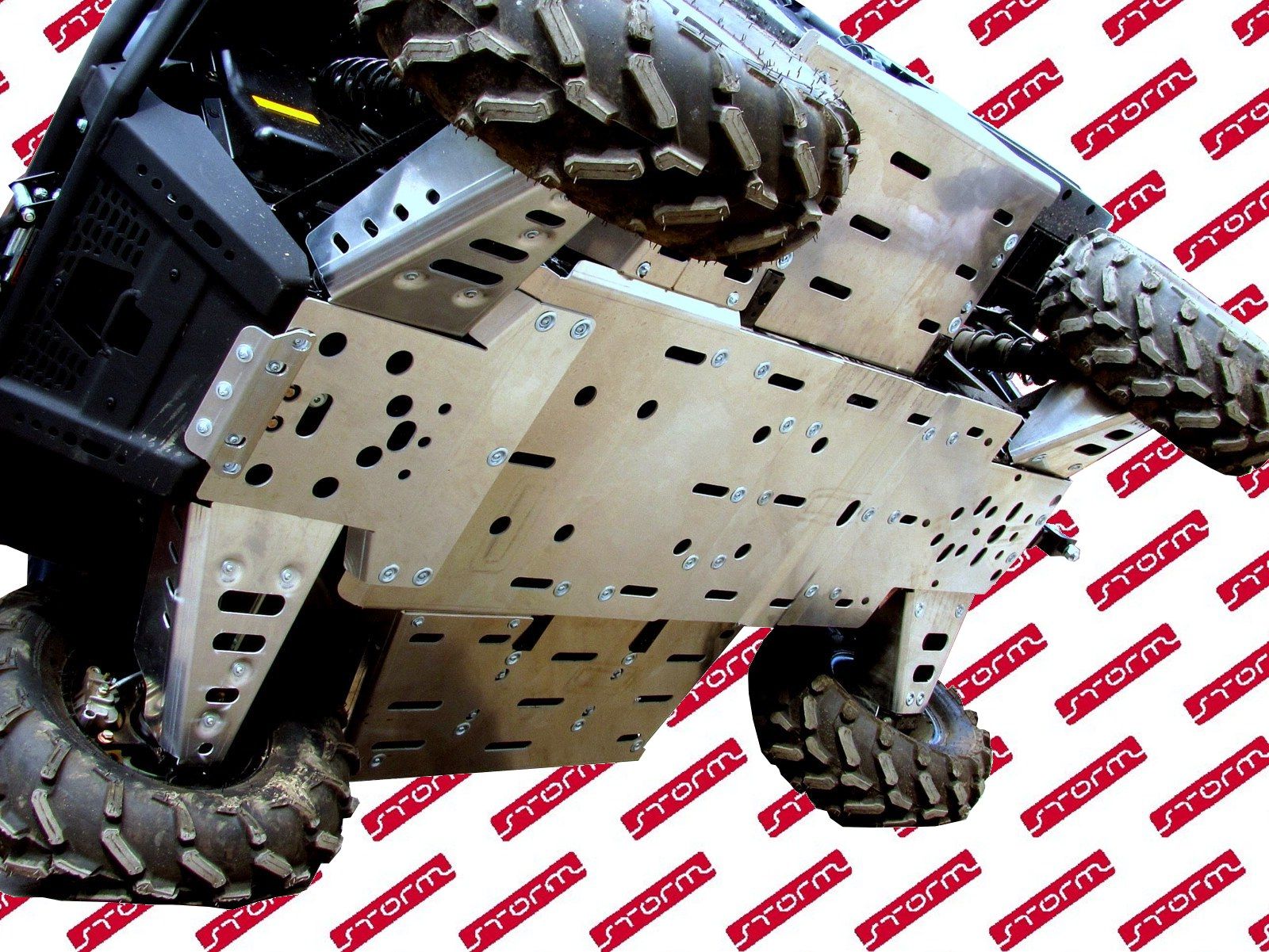 Защита рычагов для POLARIS Ranger 800 HD/XP 2009-15, алюминий 4 мм, STORM, арт. 2279