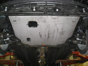 Защита  картера и кпп для Hyundai Grandeur 2012-2015  V-all , ALFeco, сталь 2мм, арт. ALF1020st