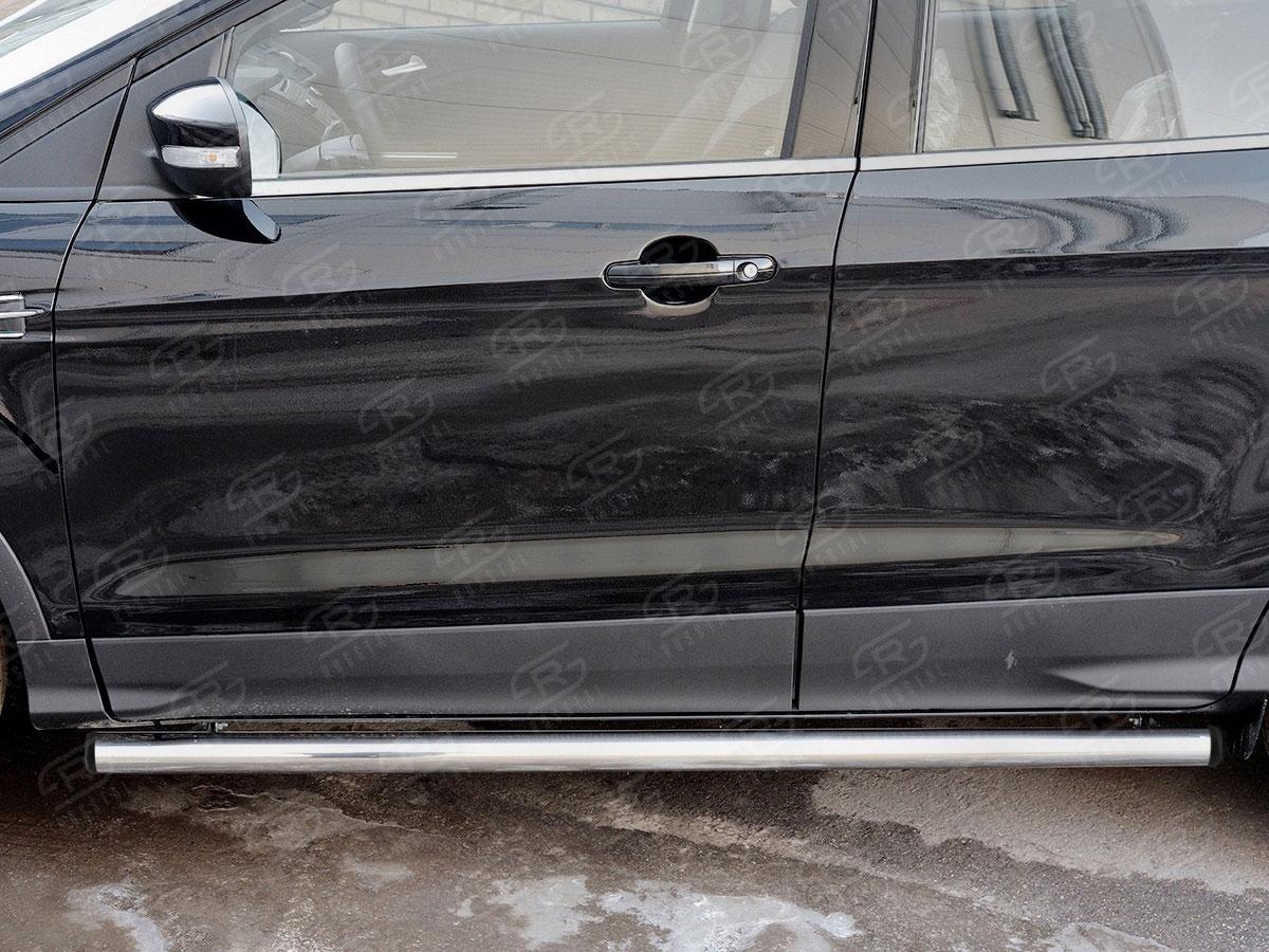 Пороги труба d57 вариант 2 Ford Kuga 2016, Slitkoff FGT-0026012