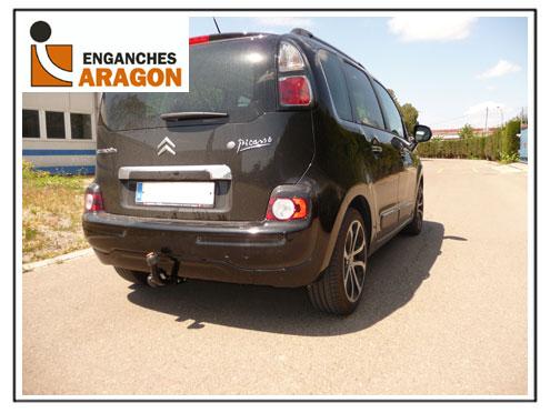 ТСУ для CITROEN C3 Picasso 2009-, тип шара: A, Aragon, арт. E1223AA