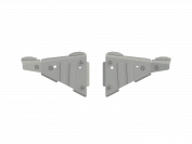 Защита передних рычагов для POLARIS RZR PRO XP 2019 -, алюминий 4 мм, STORM, арт. 4887