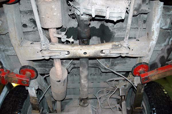 Защита КПП и РК для MITSUBISHI Pajero I - для 1100  1982 - 1991, V-2,6; 2,3TD; 2,5TD, Sheriff, сталь 2,5 мм, арт. 14.1101