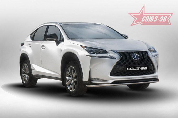 Защита переднего бампера труба d42 для Lexus NX F-Sport 2014-, Lexus LENX.48.5174