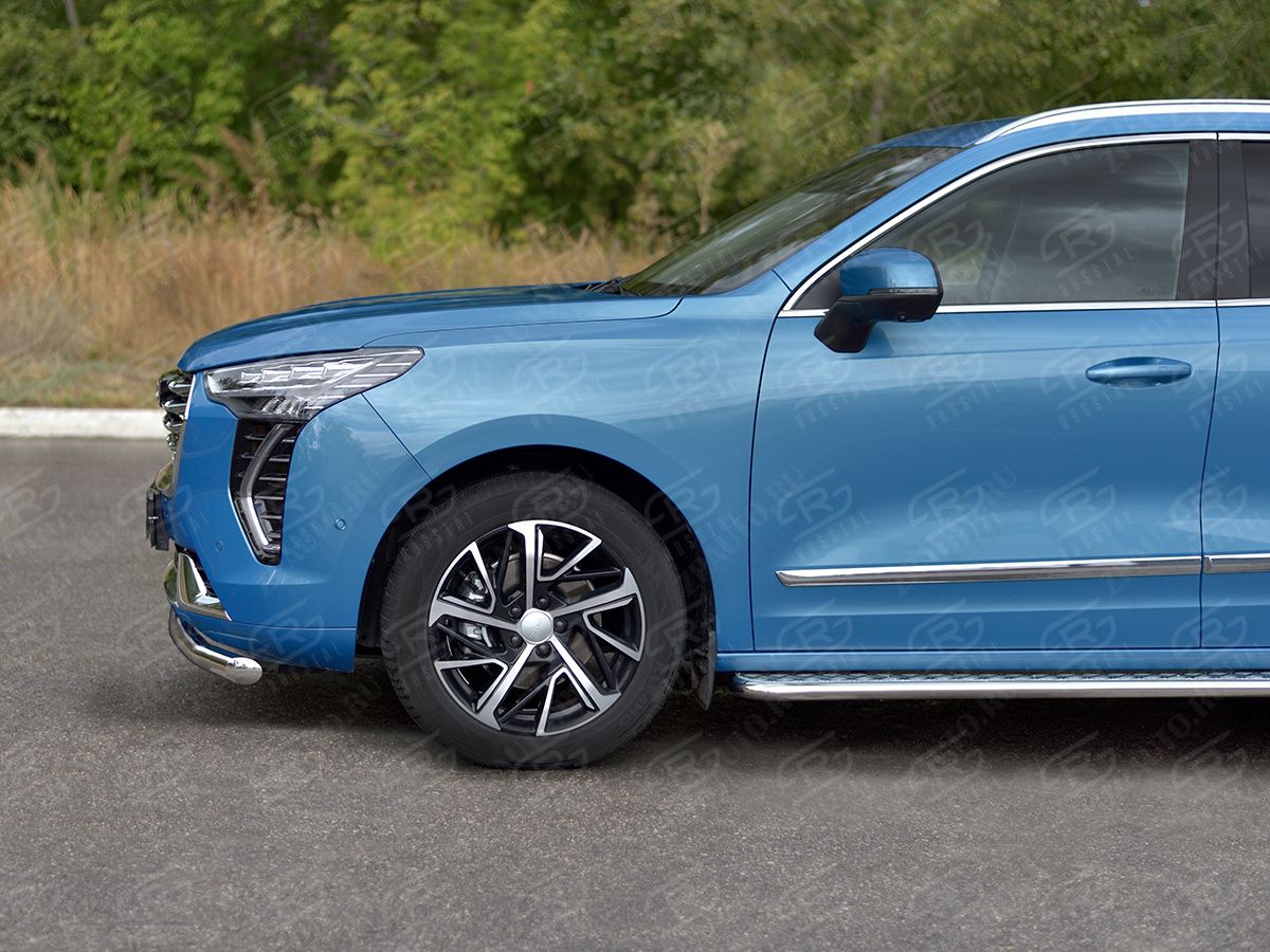 HAVAL JOLION 1.5 2WD 2021- Защита переднего бампера d57 секции (кроме COMFORT) HJOLZ-003987