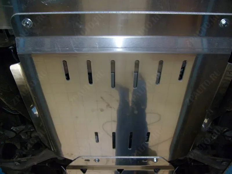 Защита КПП и РК для CHEVROLET Tahoe  2014 - 2021 V-6,2 AT 4WD, Sheriff, алюминий 5 мм, арт. 04.2836 V3