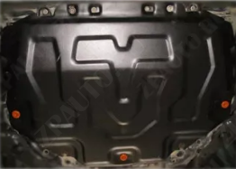 Защита  картера и кпп  для Mazda 3 2013-2019  V-all , ALFeco, сталь 1,5мм, арт. ALF1307st
