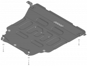 Защита стальная Мотодор (Двигатель, Коробка переключения передач), 2 мм,  Toyota Raize  2019- арт. 72512