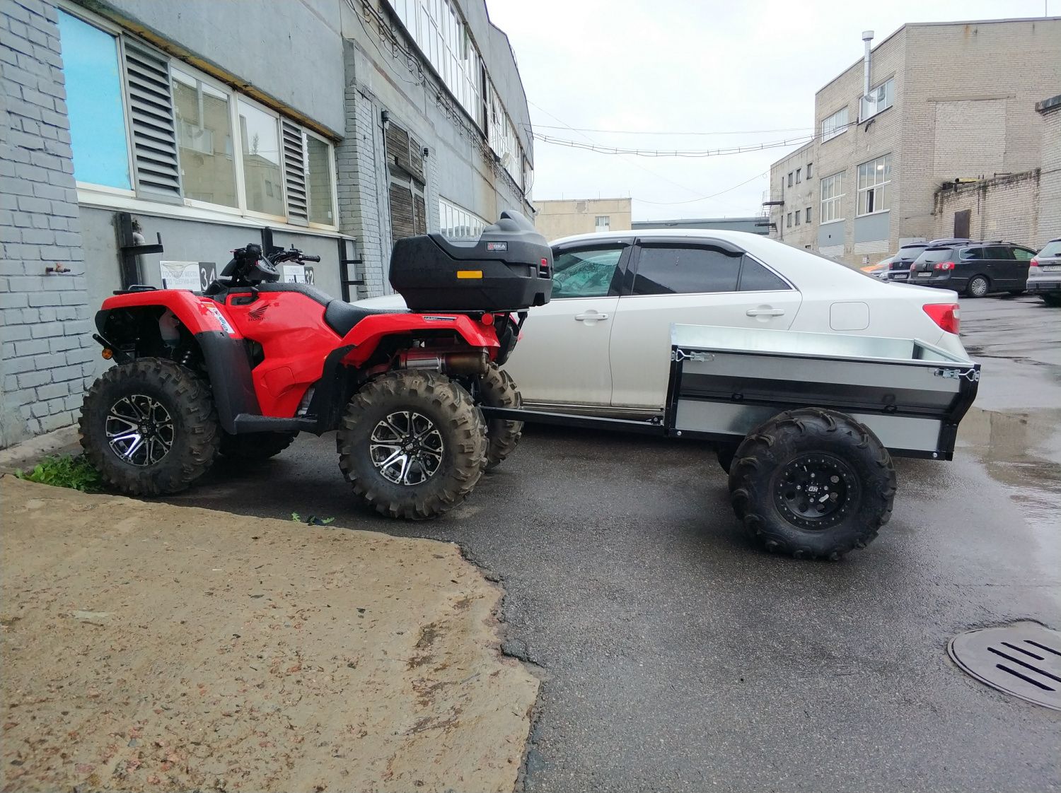 Прицеп для квадроцикла (без колес), STORM, арт. MP 0265