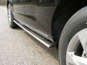 Пороги овальные с проступью 75×42мм для автомобиля Nissan Murano 2010-2016, TCC Тюнинг NISMUR10-03
