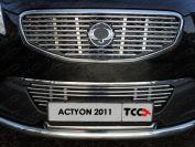 Решётка радиатора нижняя 12 мм для автомобиля SsangYong Actyon 2011-2013, TCC Тюнинг SSANACT11-10