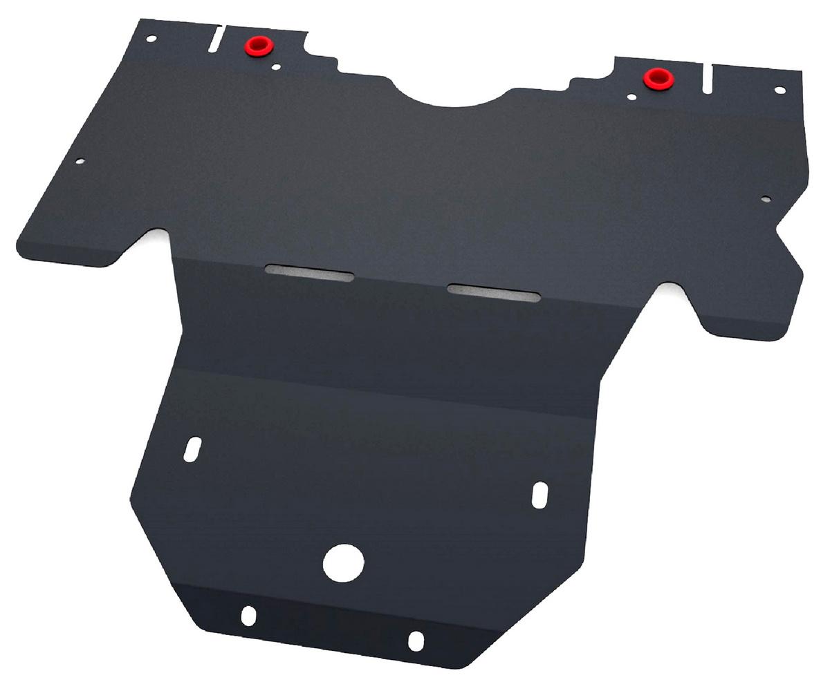 Защита картера АвтоБроня (увеличенная) для Subaru Outback IV (V - 3.6) 2009-2015, сталь 1.8 мм, с крепежом, 111.05409.1