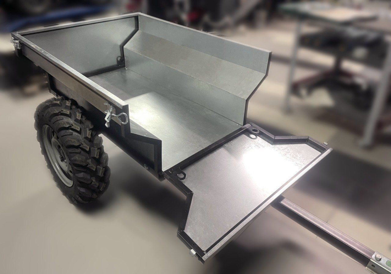 Прицеп для квадроцикла сталь оцинкованная 0.8 мм, STORM, арт. MP 0914