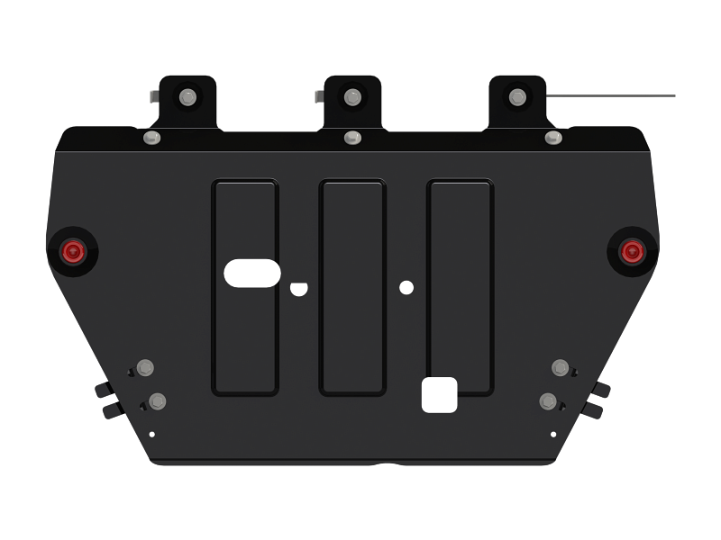 Защита картера и КПП для HAVAL Н2  2014 - 2021, V-1,5T AT FWD, Sheriff, сталь 2,0 мм, арт. 28.4183