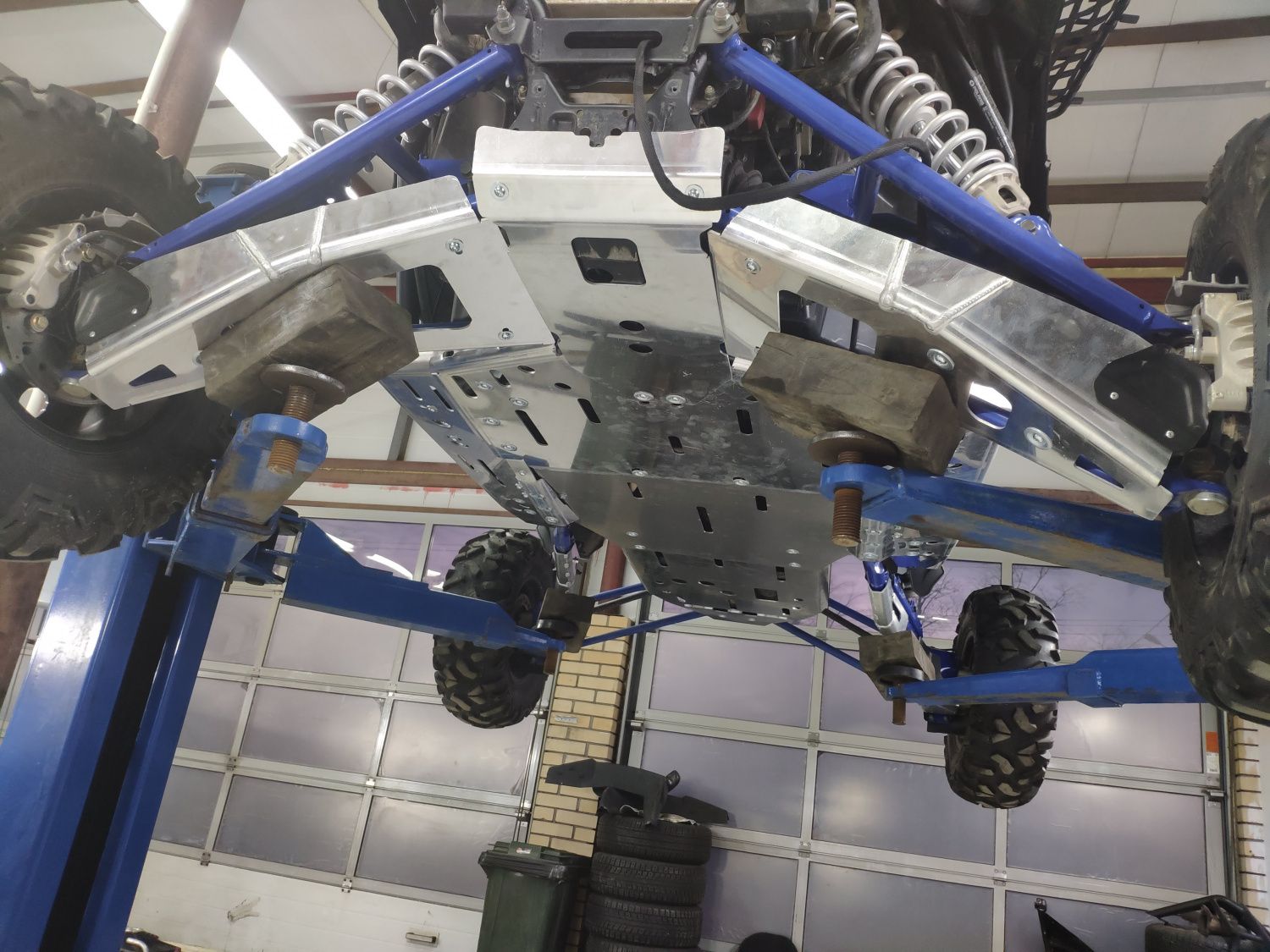 Полный комплект защиты для POLARIS RZR XP Turbo S 2018 -, алюминий 4 мм, STORM, арт. 4020