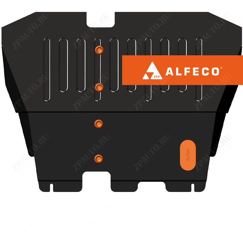 Защита  картера и КПП Mitsubishi Space Runner I 1991-1999 V-all 2WD , ALFeco, сталь 2мм, арт. ALF1022st-2