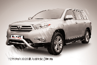 Кенгурятник d76 низкий мини Toyota Highlander (2010-2013) , Slitkoff, арт. THI001