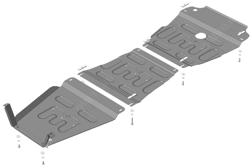 Ковер багажный модельный (высокий борт) для BMW X3 (F25) (2010-17) , Элерон, арт. 72403