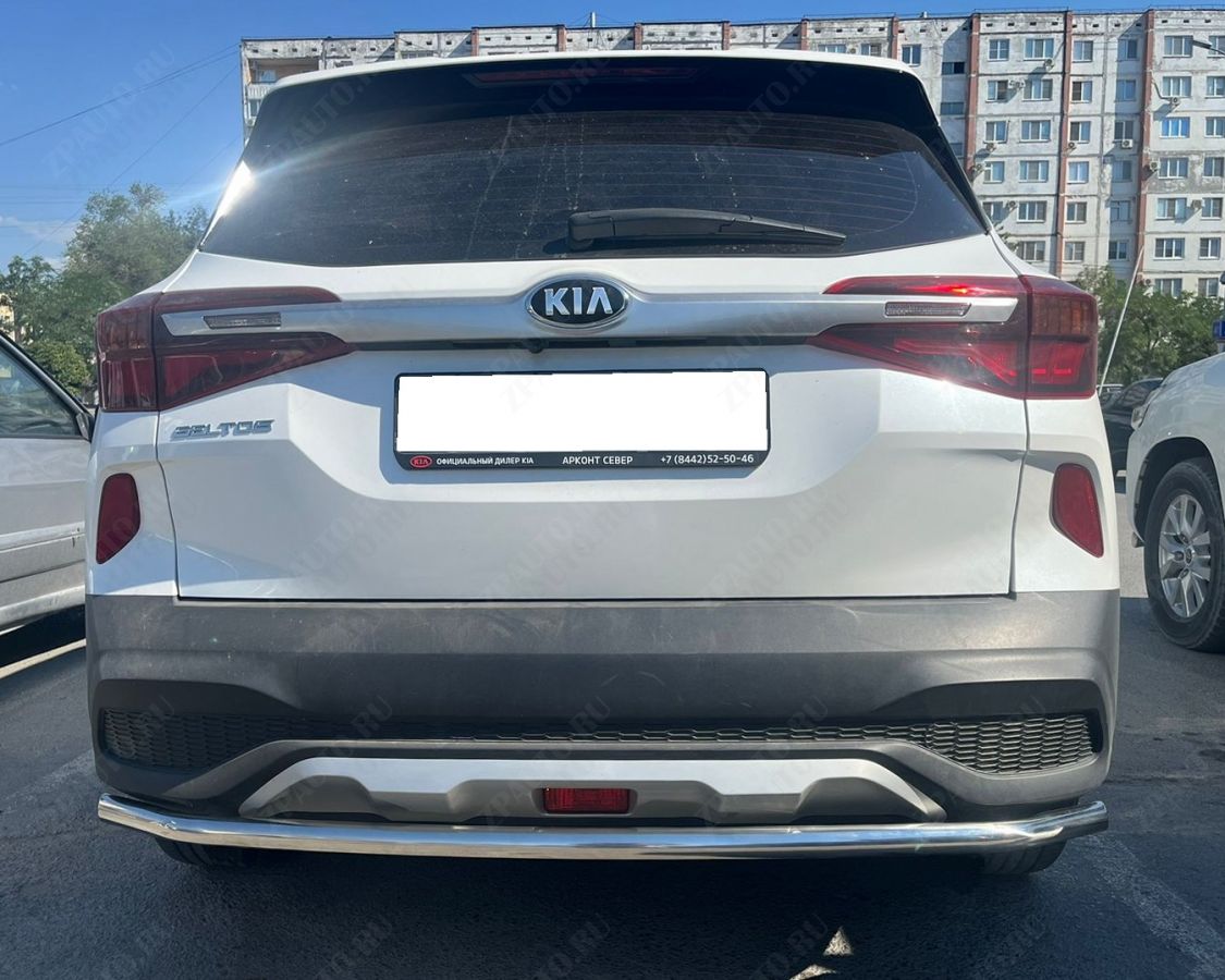 Защита заднего бампера  для автомобиля KIA Seltos 2020 арт. KSL.20.11