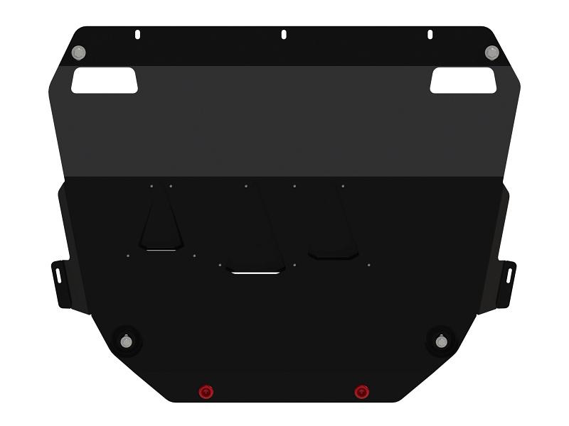 Защита картера и КПП для VOLVO V 40 Cross Country  2013 -, V-2,5 T  АТ, Sheriff, сталь 2,5 мм, арт. 25.2435