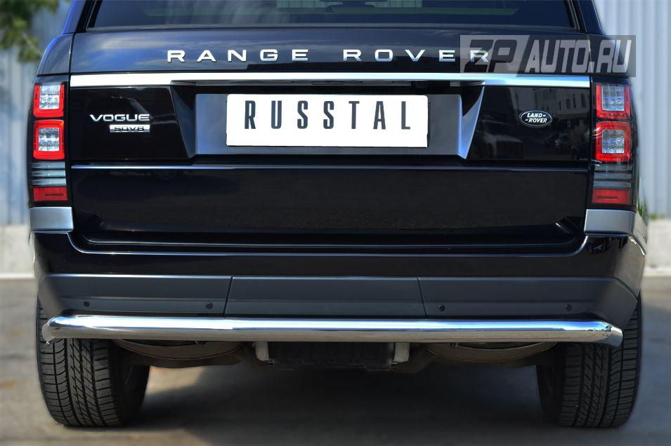 Защита заднего бампера d57 для Land Rover Range Rover 2013, Slitkoff LRV-001445