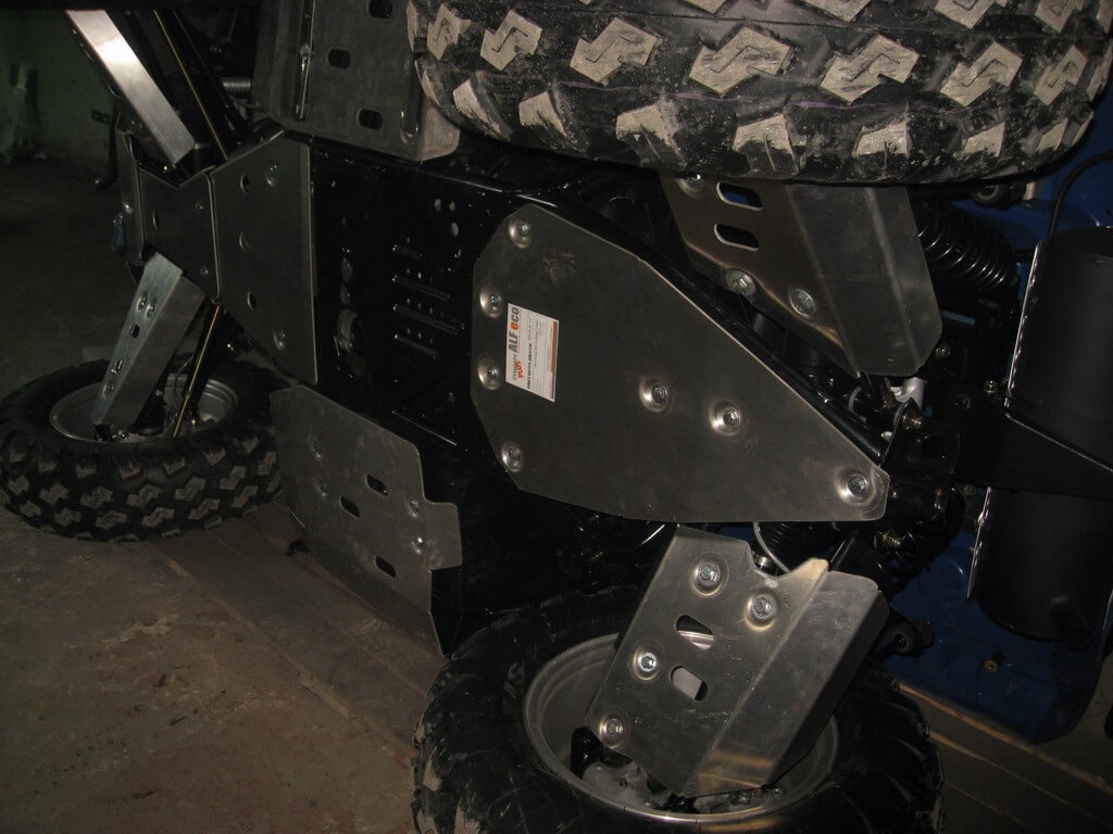 Комплект защиты квадроцикла Sportsman 850 H.O. Touring EFI 2014-, алюминий 4мм, ALFeco, арт. ALF11009al
