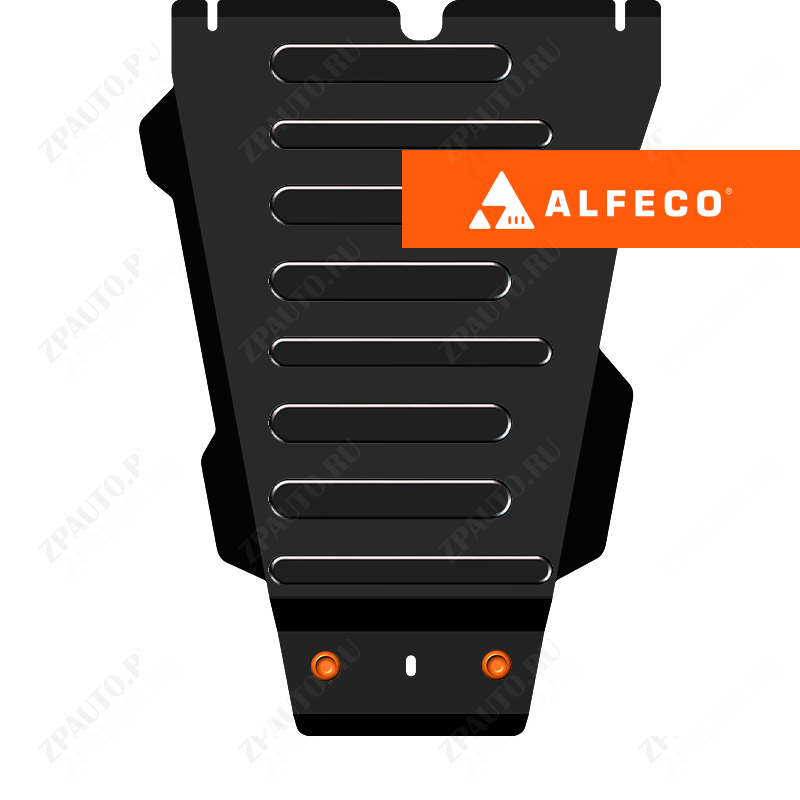 Защита  РК Mitsubishi Pajero Sport I 1998-2008 V-3,0; 2,5TD , ALFeco, сталь 2мм, арт. ALF1438st