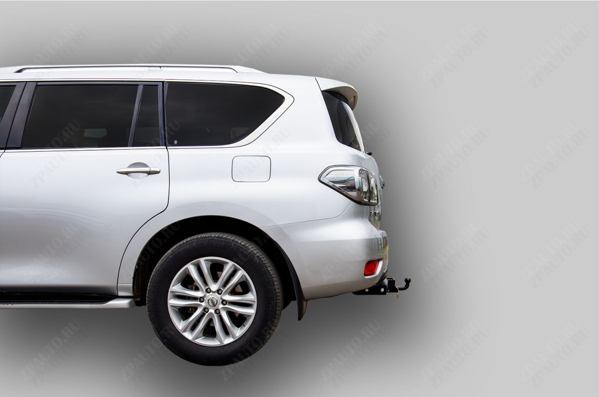 Фаркоп ТСУ для NISSAN PATROL (Y62) (внедорожник) 2010 -...F, шт, Лидер-ПЛЮС, арт. N124-F