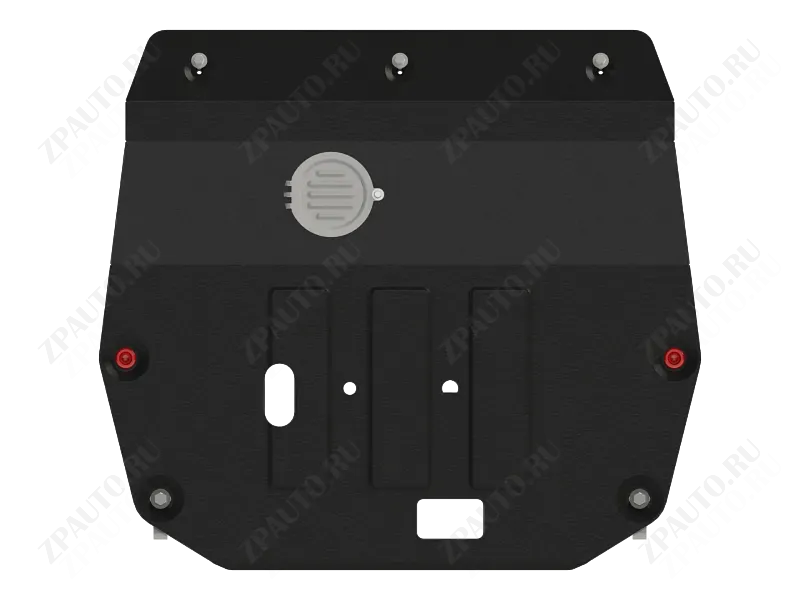Защита картера и КПП для GAC GS8  2016 - 2022 V-2.0 AT, Sheriff, сталь 2,0 мм, арт. 28.4477 V2