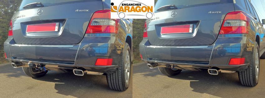 ТСУ для MERCEDES GLK X204 2008-, тип шара: V, Aragon, арт. E4121AV