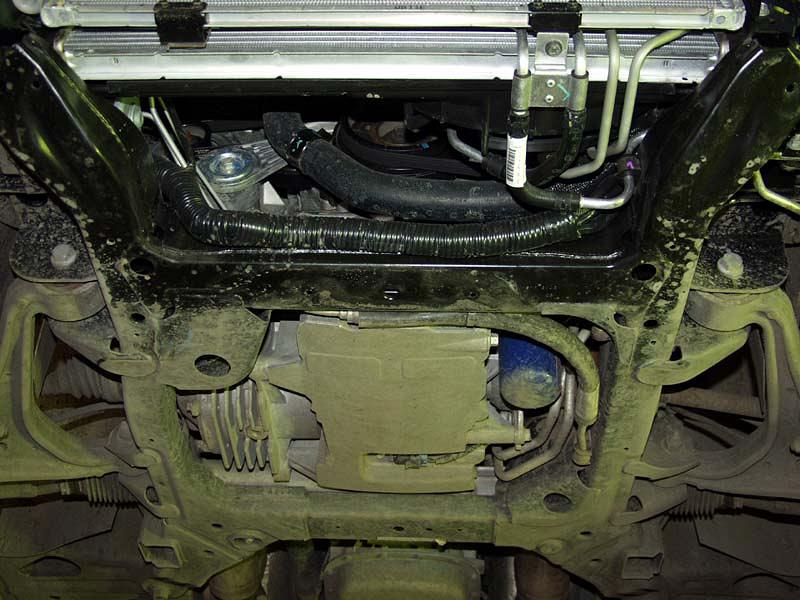 Защита картера для CADILLAC SRX  2003 - 2009, V-3.6, Sheriff, сталь 2,0 мм, арт. 04.0563