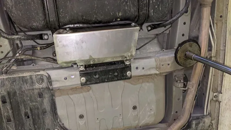 Защита адсорбера для HONDA Stepwgn  2017 -, V-2,0 AT FWD , Sheriff, сталь 2,0 мм, арт. 09.5199