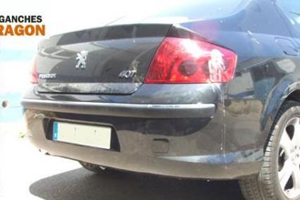ТСУ для PEUGEOT 407 Sedan 2004-2008/CITROEN C5 Sedan 2008-, тип шара: V, Aragon, арт. E4719AV