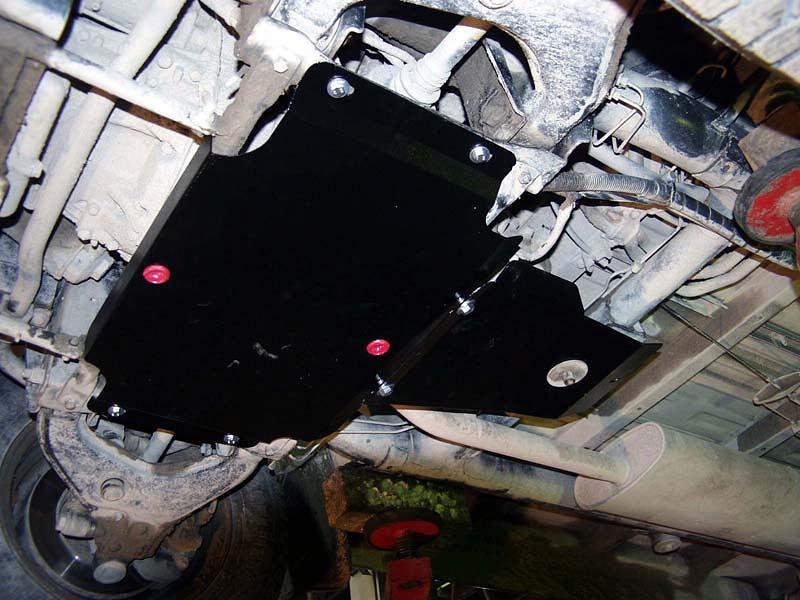 Защита картера и КПП для SSANG  YONG Istana  1995 - 2003, V-2.9, Sheriff, сталь 2,0 мм, арт. 29.0720