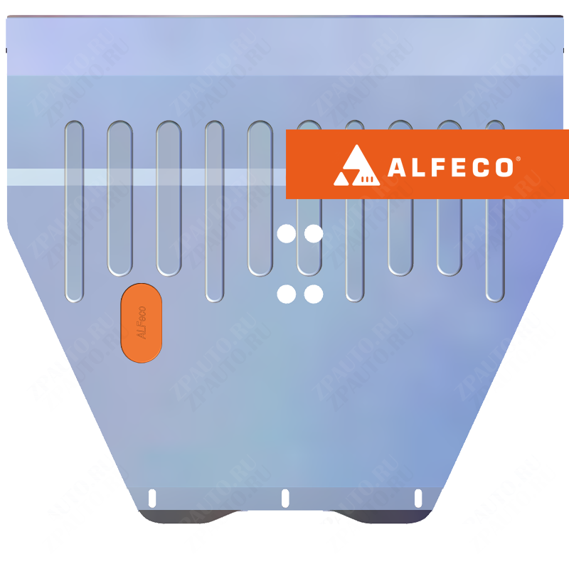 Защита  картера и КПП Honda Accord V 1993-1998 V-2,0; 2,3 , ALFeco, алюминий 4мм, арт. ALF0918al
